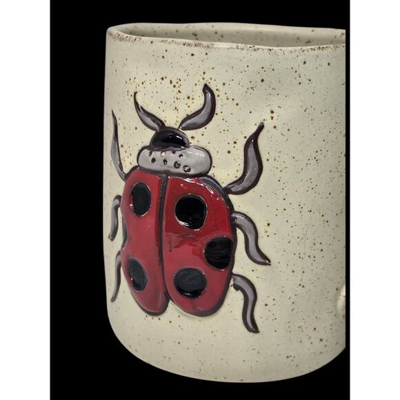 Anthropologie Woodland Coffee Tea Mug Ladybug - Picture 6 of 9